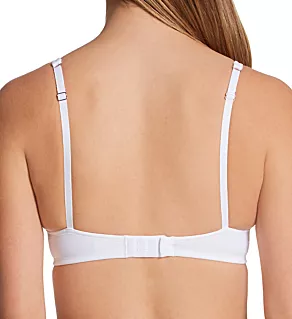 Sensitive Triangle No Wire Bra White 32B