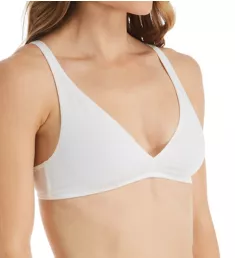 Natural Comfort Cotton Soft Cup Bra White 32A