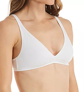 Natural Comfort Cotton Soft Cup Bra White 32B