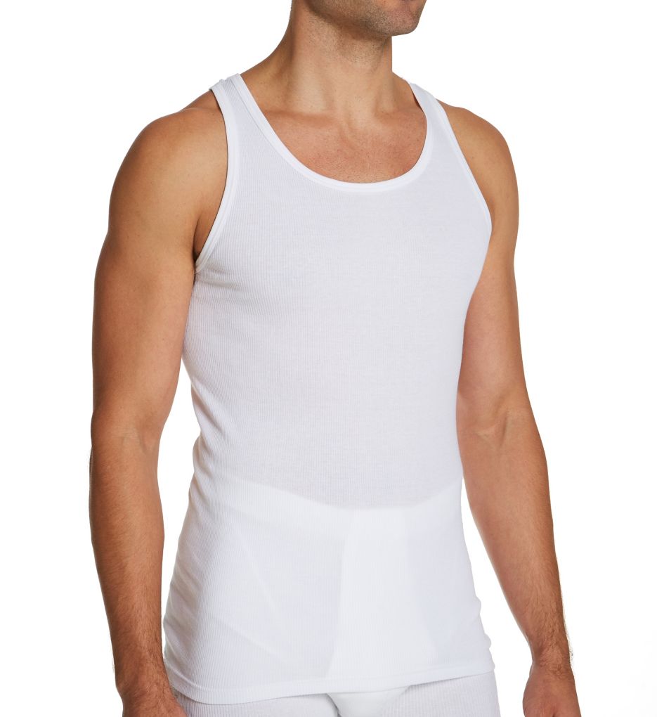 Cotton 2x2 Classic Athletic Tank-acs