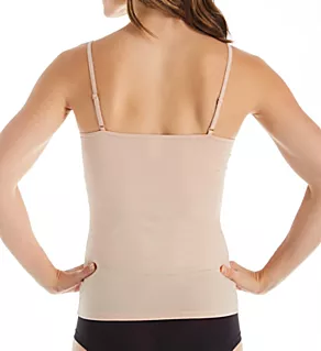 Natural Comfort Cotton Spaghetti Strap Camisole Rose Teint L