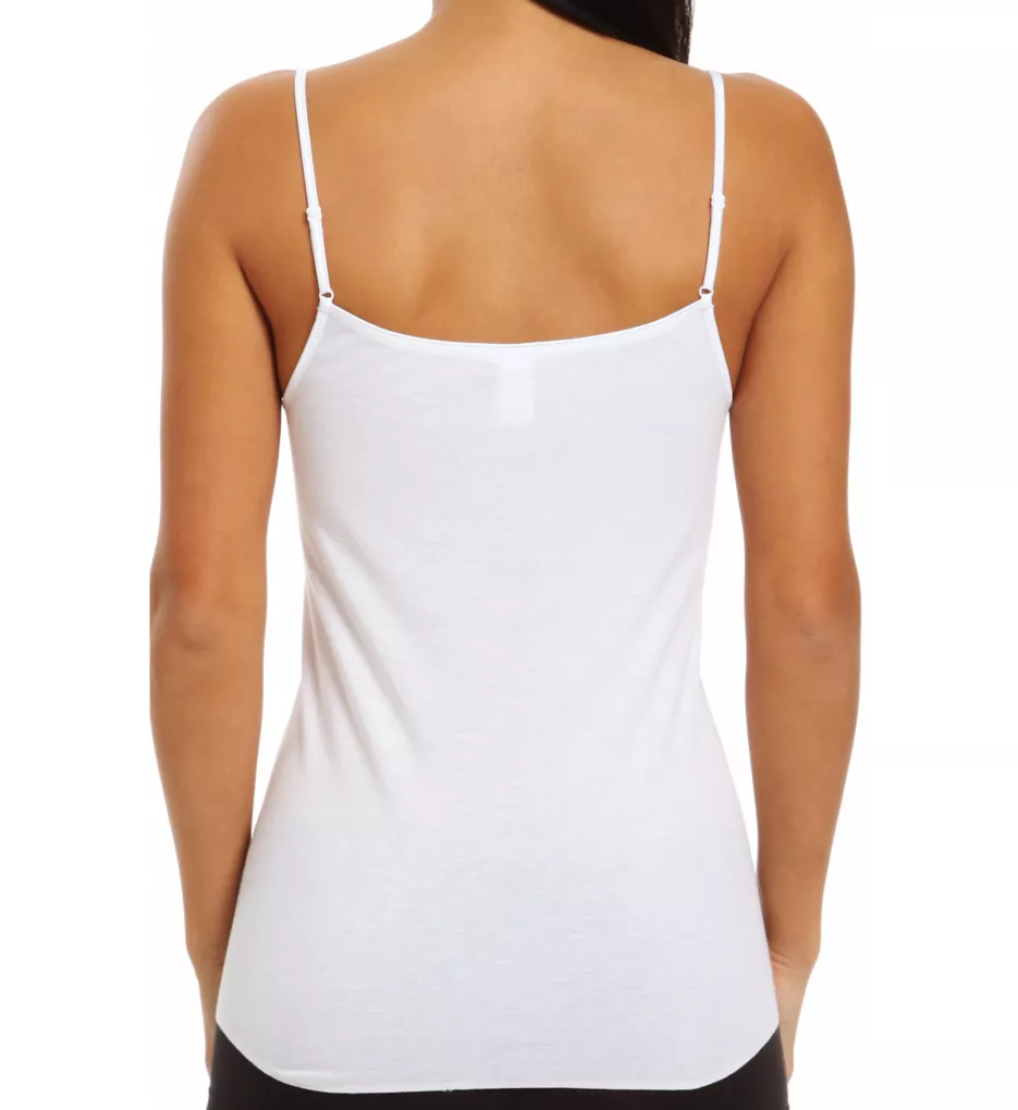 Feminine Sense Lace Trim Camisole White XL
