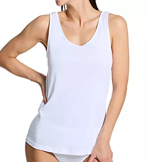 Light Cotton Tank White XS