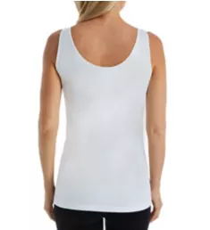 Light Cotton Tank White S