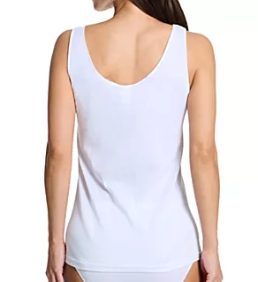 Light Cotton Tank White XS