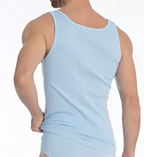 Twisted Cotton Athletic Shirt BluGla 2XL