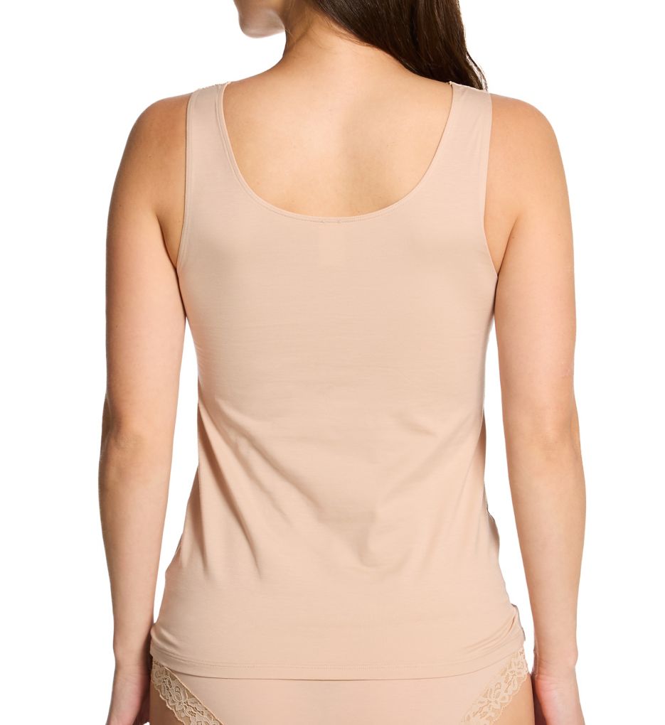 Calida Natural Comfort Lace Tank Top Rose Teint M  - Image 2