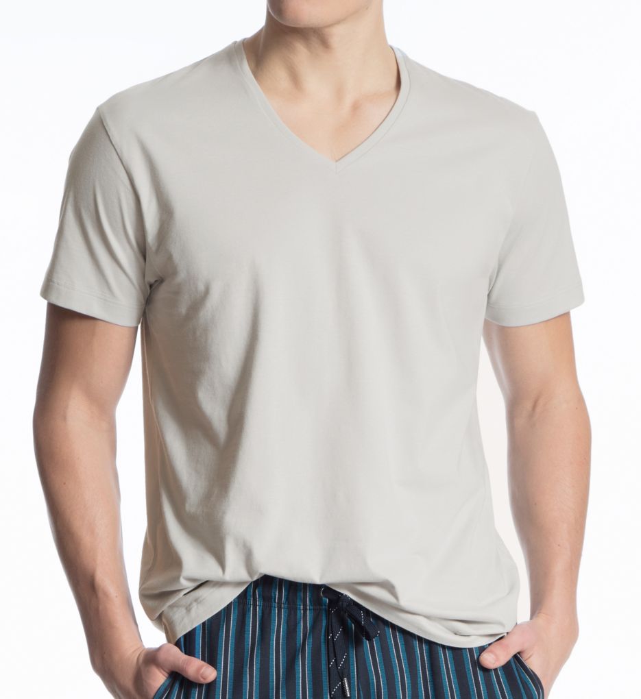 Remix Basic V-Neck T-Shirt-acs