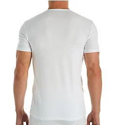 Cotton Code Crew Neck T-Shirt wht L