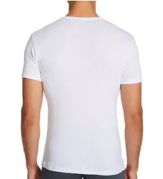 Cotton Classic V-Neck T-Shirt White 2XL