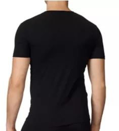 Evolution Pima Cotton V-Neck T-Shirt Black S