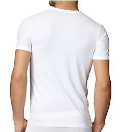 Evolution Pima Cotton V-Neck T-Shirt WHT 2XL