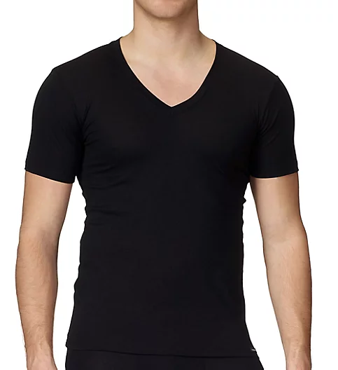 Calida Evolution Pima Cotton V-Neck T-Shirt 14317