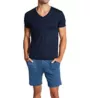 Calida 100% Natural Modern Fit V-Neck T-Shirt 14382 - Image 5