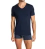 Calida 100% Natural Modern Fit V-Neck T-Shirt 14382 - Image 7