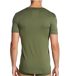 Seaweed Micro Modal V-Neck T-Shirt CLOVGR XL