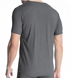Fresh Cotton V-Neck T-Shirt BLK S
