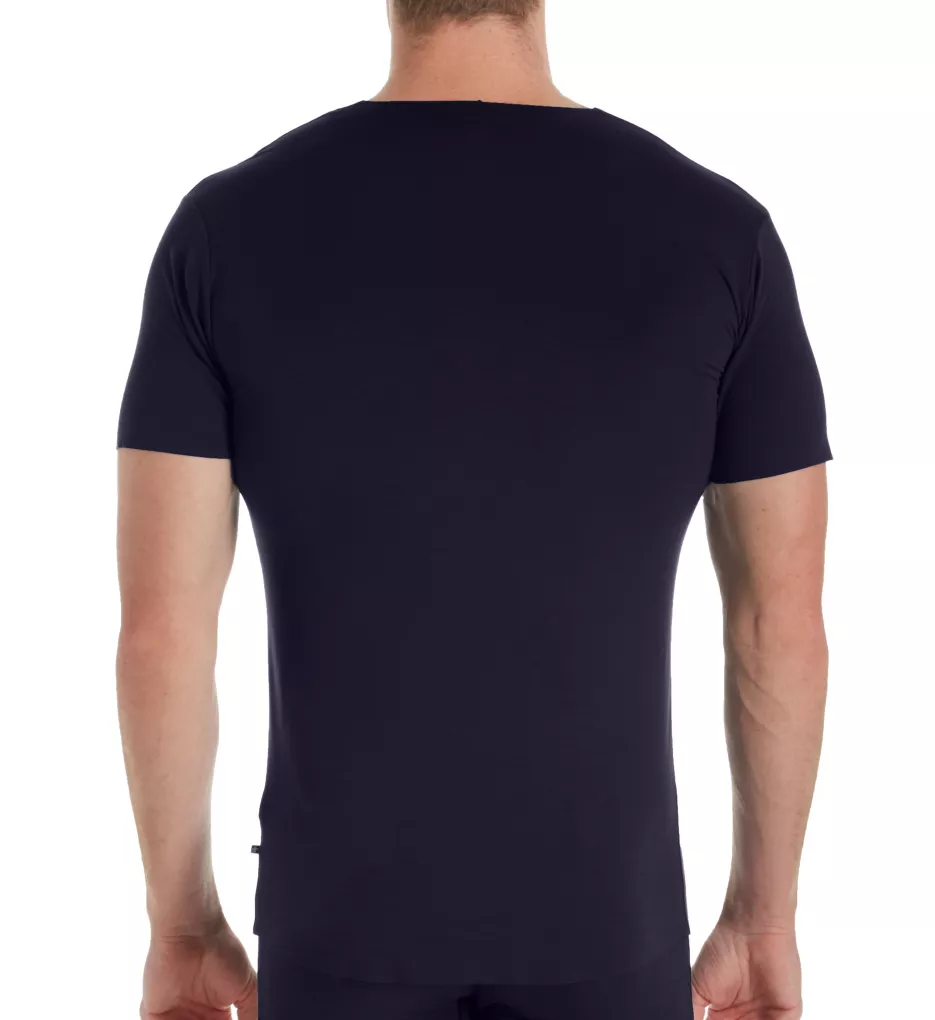 Clean Line Micro Modal V-Neck T-Shirt drks L