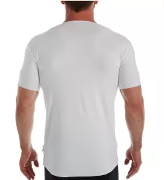 Clean Line Micro Modal V-Neck T-Shirt White S