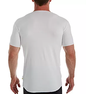 Clean Line Micro Modal V-Neck T-Shirt WHT M