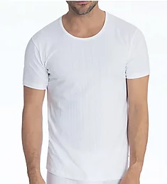 Pure & Style Quick Dry Pima Cotton Crew T-Shirt WHT S