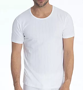 Pure & Style Quick Dry Pima Cotton Crew T-Shirt WHT 2XL