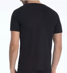 Pure & Style Quick Dry Pima Cotton Crew T-Shirt BLK S