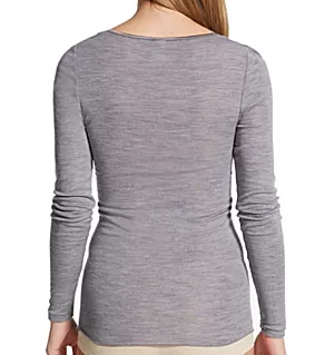 True Confidence Long Sleeve Top Grey L
