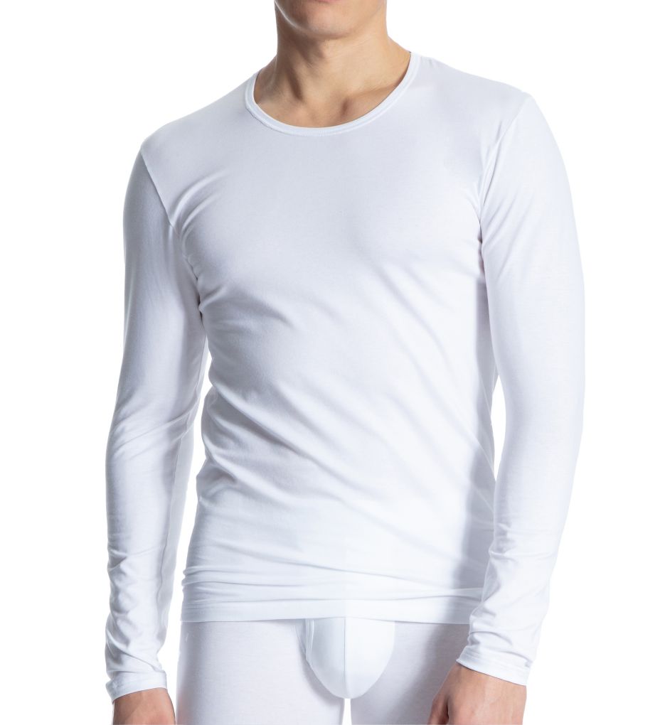Cotton Code Long Sleeve Shirt-fs