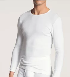 Cotton Classic Long Sleeve T-Shirt White S