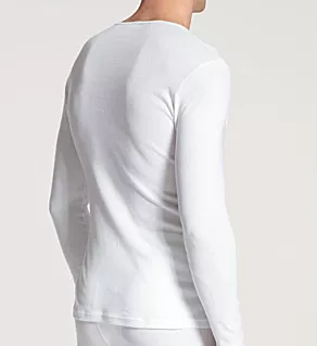 Cotton Classic Long Sleeve T-Shirt White L
