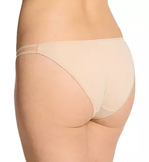 Sleek Skin Low Cut Tanga Brief Panty Rose Teint L