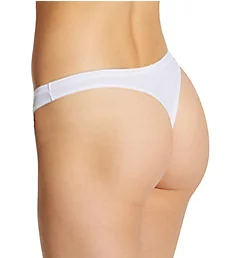 Eco Sense String Thong Panty White XS