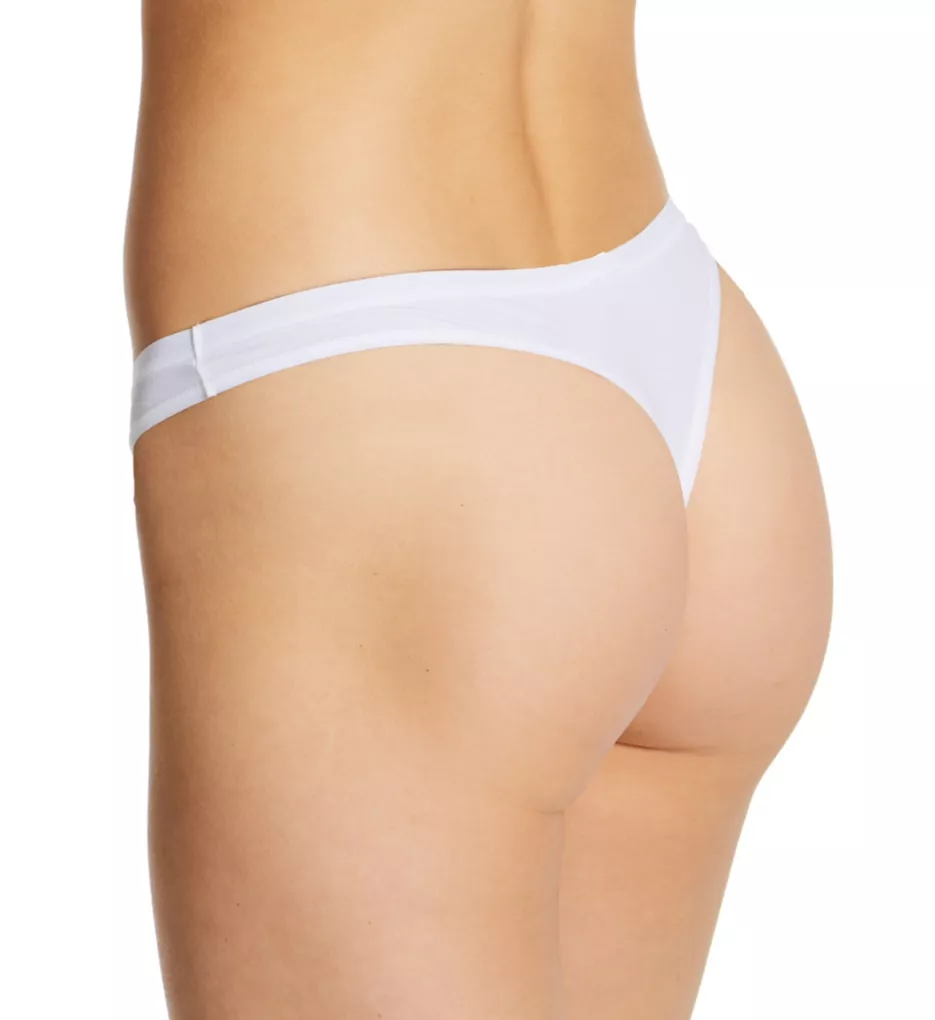 Eco Sense String Thong Panty White XS