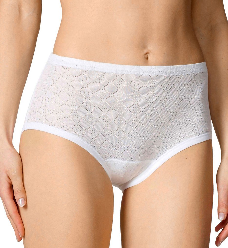 Calida (1121420): Calida 21060 Ajour Brief Panties (White XXS) Calida (1121420): Calida 21060 Ajour Brief Panties (White XXS)