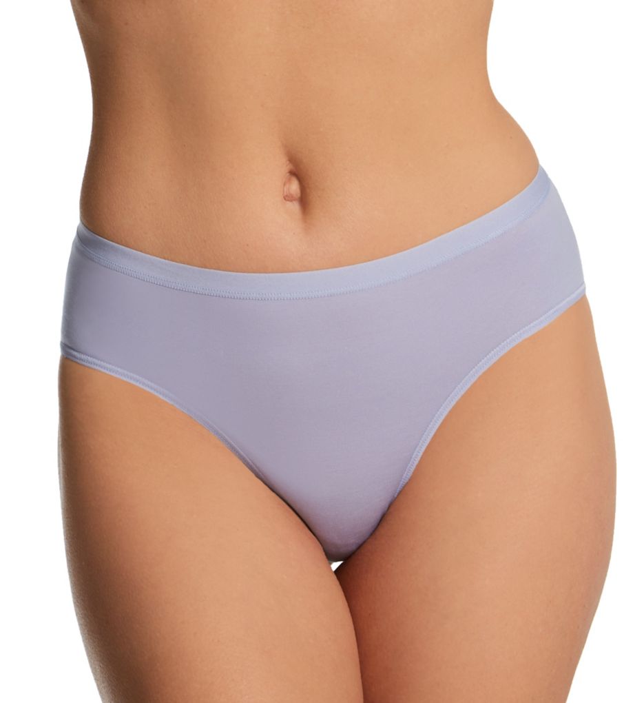 Natural Comfort Cotton Hi Cut Brief Panty-acs