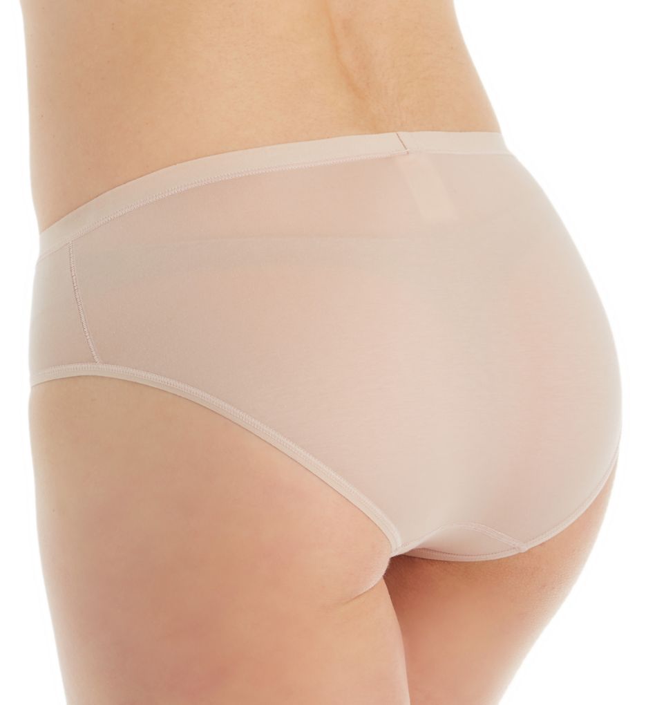 Natural Comfort Cotton Hi Cut Brief Panty-bs