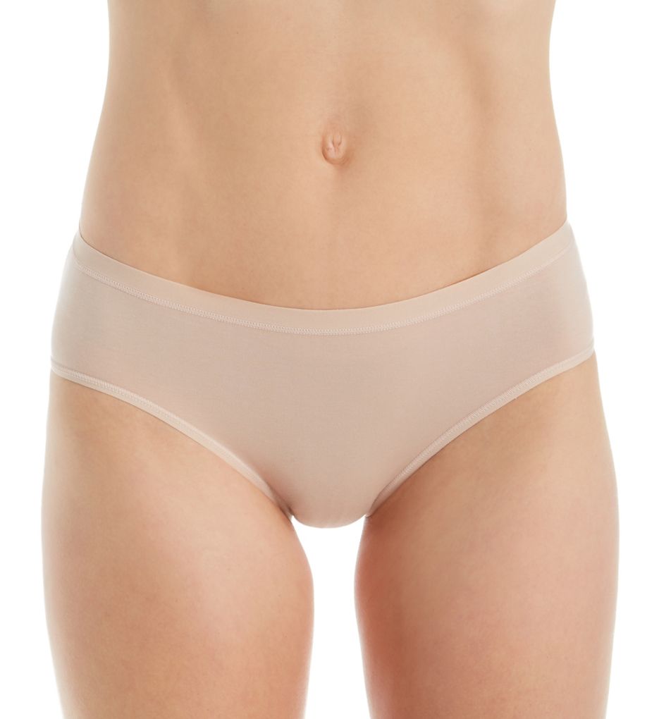 Natural Comfort Cotton Hi Cut Brief Panty-fs