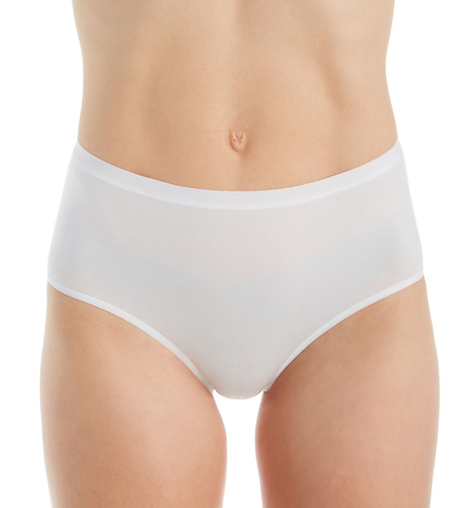Women's Calida 21175 Natural Comfort Cotton Hi Cut Brief Panty