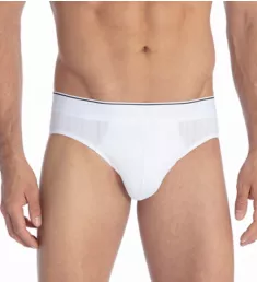 Pure & Style Quick Dry Pima Cotton Brief WHT S