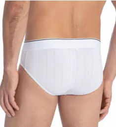 Pure & Style Quick Dry Pima Cotton Brief WHT S