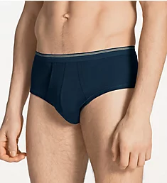 Twisted Cotton Brief With Fly