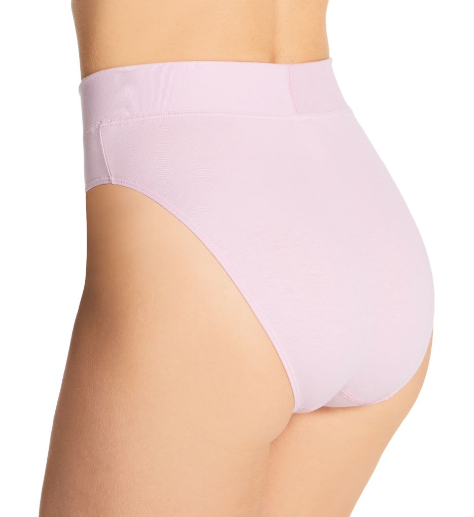 Elastic Hi Cut Brief Panties-bs