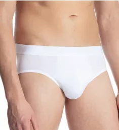 Cotton Code Mini Brief wht L