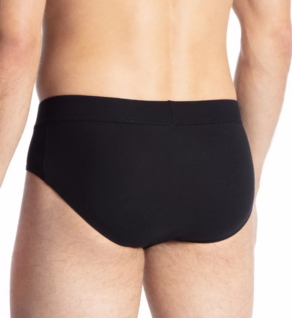 Men's Calida 22010 Twisted Cotton Brief With Fly (Admiral XL) 