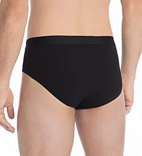 Natural Benefit Cotton Stretch Briefs - 3 Pack BLK XL