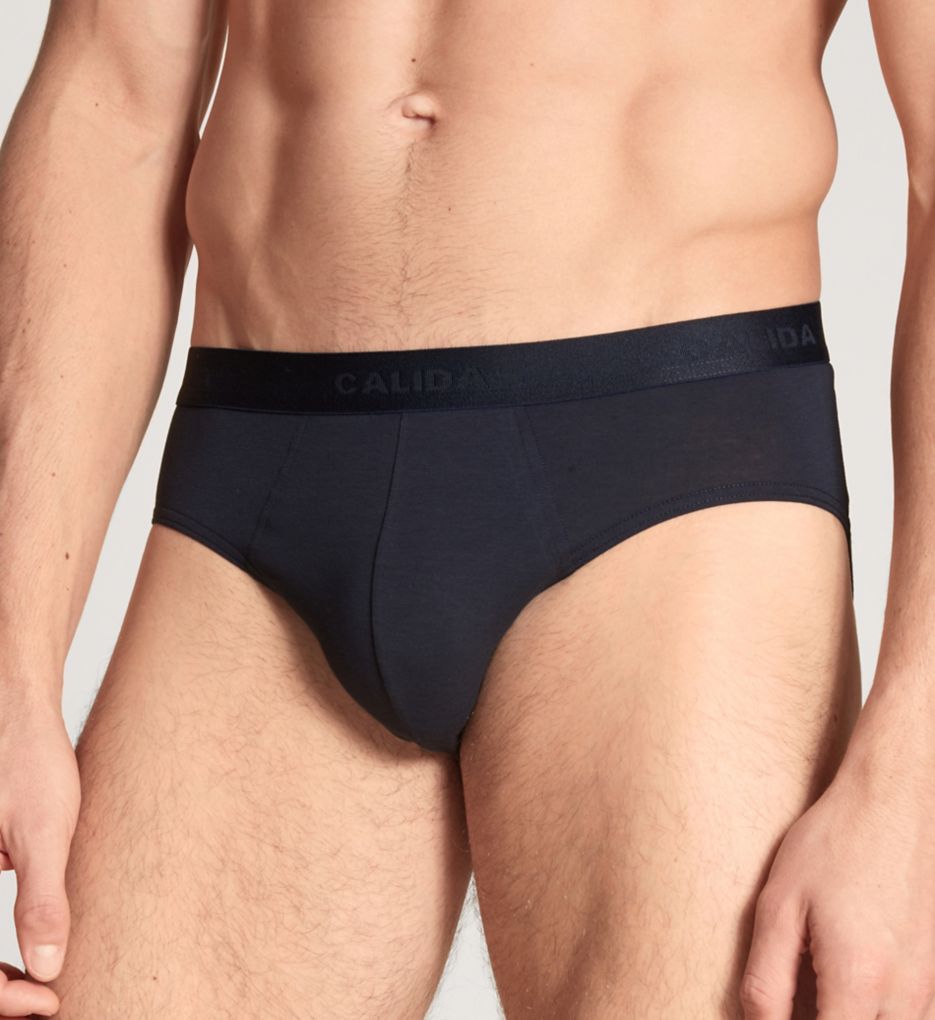 Cotton Classic Brief w/ Fly & Soft Waistband by Calida