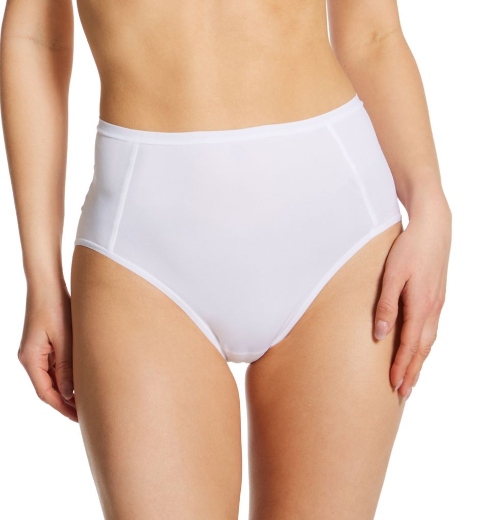 Calida Eco Sense High Waisted Brief Panty White XS  - Image 1