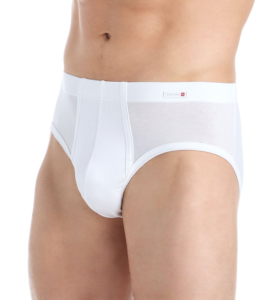 Calida 22661 Evolution Midislip Briefs (White)