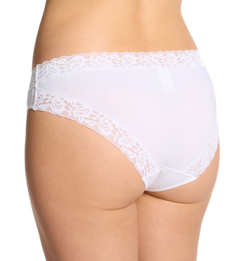 Calida Natural Comfort Lace Brief Panty White M  - Image 2